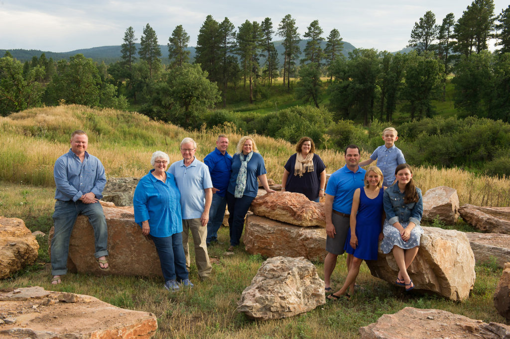 rapid city large group family photographer